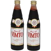 Fruit Syrup Concentrate-Flavorful Fruit Cordial For Drinks &amp; Tea, 2 Glass Bottles 25 fl.oz each.