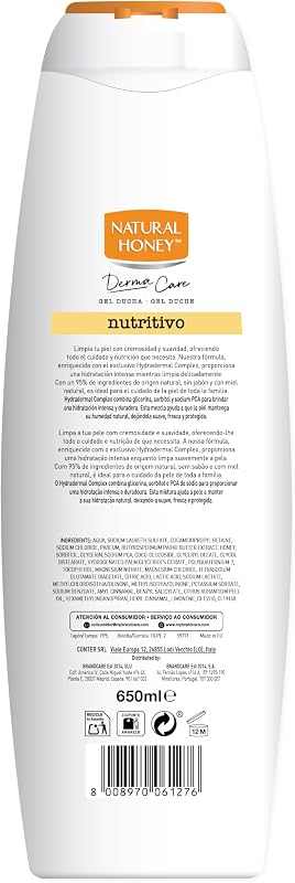 Nat.Honey Nutritivo Gel, 650 ml