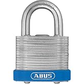 Abus 41/40 Laminated Steel Padlock KA 3252 | Made in Germany, high-strength laminated steel padlock with non-hazardous cadmium-free plating and rust resistance.