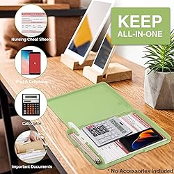 Sooez Clipboards with Storage, High Capacity Clip