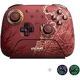 8Bitdo Ultimate 2 Wireless Gaming Controller with TMR Joysticks, Switchable Hall Effect/Tactile Triggers, Back Buttons, RGB Fire Ring, 8Speed Tech for Windows & Android - WUCHANG: Fallen Feathers