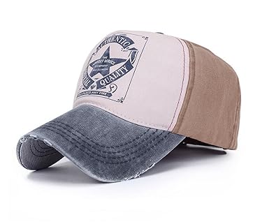 Unisex Baumwolle Baseball Cap Star Sport Mütze Baseballkappe Snap back Trucker MFAZ Morefaz Ltd