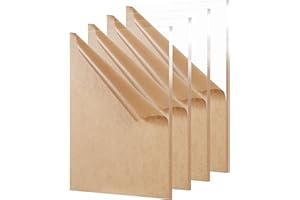 KAITELA 4 Pack Clear Acrylic Sheet 1/4" Thick (6mm), 12" x 16" Cast Plexiglass Board for Craft Projects, Sign, Display Cases, Laser Cutting, Engraving, Home Decor