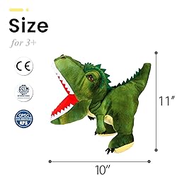 Easfan Plush Dinosaur Hand Puppet with Movable