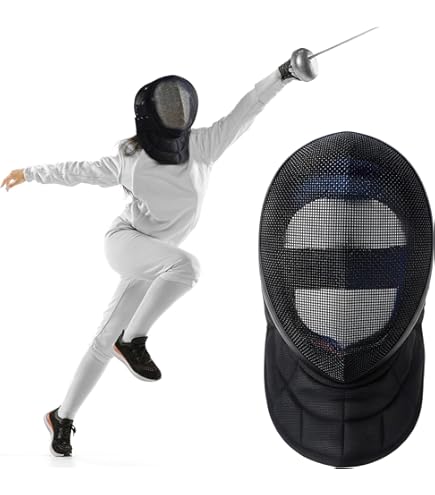 Amazon.com: KXJPIZIYB 350N Fencing Mask, Saber Fencing Helmet