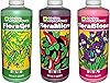 General Hydroponics Flora Grow, Bloom, Micro Combo Fertilizer set, 1 Quart (Pack of 3)
