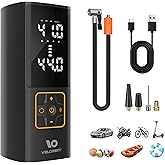 Tire Inflator Portable Air Compressor Auto Air Pump for Car Tire Accessories with Digital Pressure Gauge 3X Faster Inflation