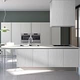 Hode Matt White Vinyl Wrap 40x500cm Wood Effect Self Adhesive Wallpaper view 5