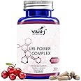 4-IN-1 URI POWER COMPLEX 1350mg - D Mannose, Cranberry, Hibiscus, and Dandelion Herb - Naturally Cleanse the Bladder and Urinary Tract 60 capsules – Specialized Approach for UTI Avoidance