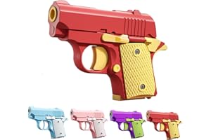 UTOSDAY Fidget Toys for Adults, 1911 3D Printed Small Pistol Toys, Stress Relief Pistol Toys Suitable for Relieving ADHD, Anxiety, Suitable Toys for Friends Adults and Kids Best Gift