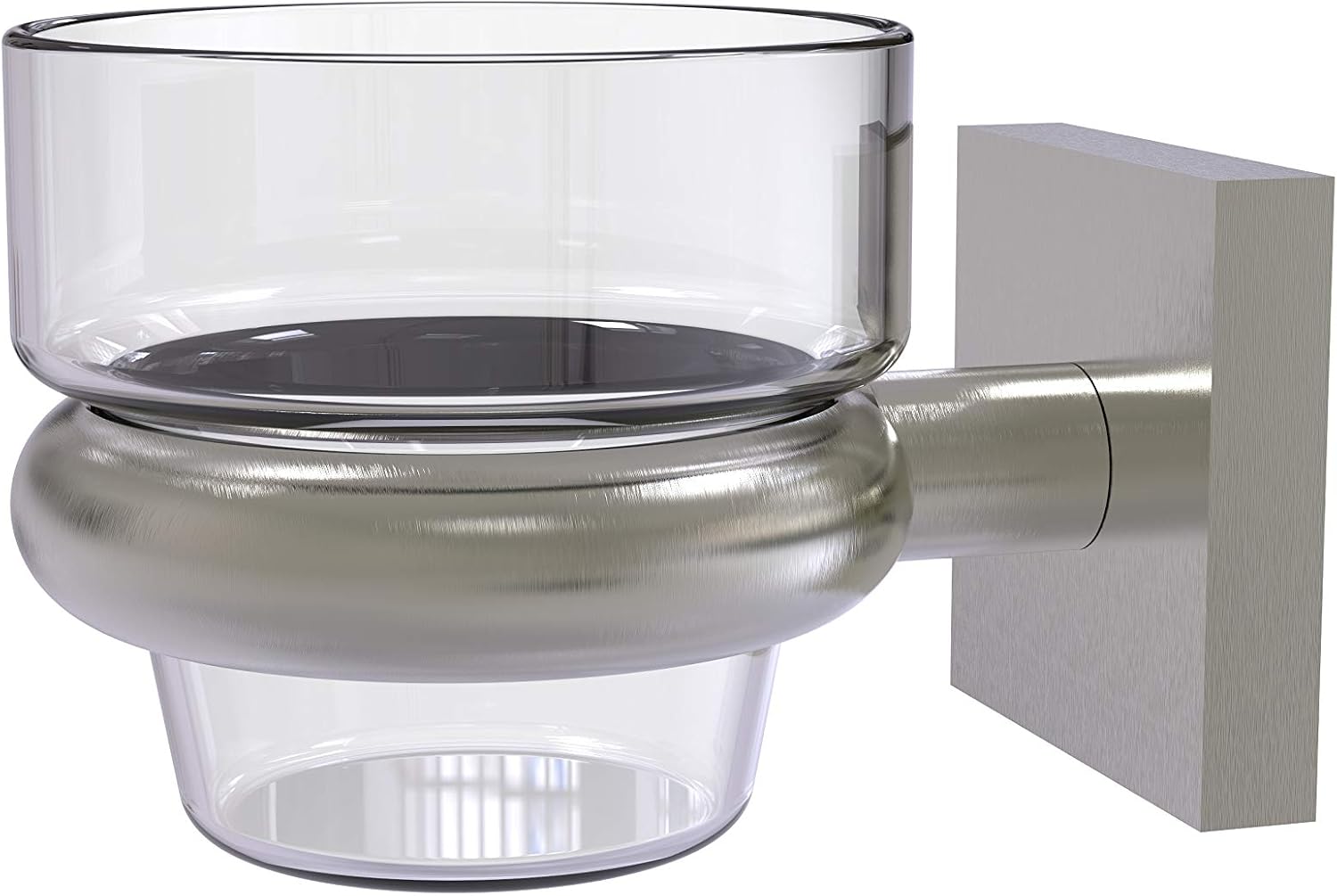 Allied Brass MT-64 Montero Collection Wall Mounted Votive Candle Holder, Satin Nickel: Home Improvement