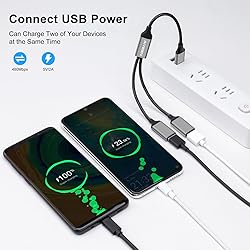 AIYEEN USB Splitter Cable, USB A Splitter 1 in 2