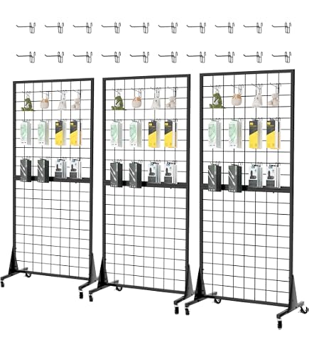 2FT X 6FT Gridwall Netz Display Paneele Freistehend T-Beine 2FT X 6FT Gridwall Netz Display Paneele Freistehend T-Beine