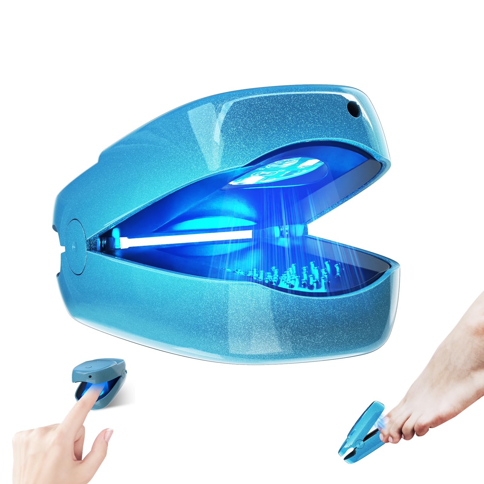 Fungal Nail Treatment, Nail Fungus Treatment for Toenail, Home Use Nail Fungus Laser Device for Onychomycosis Damaged Discolored Thick Toenail and Fingernail