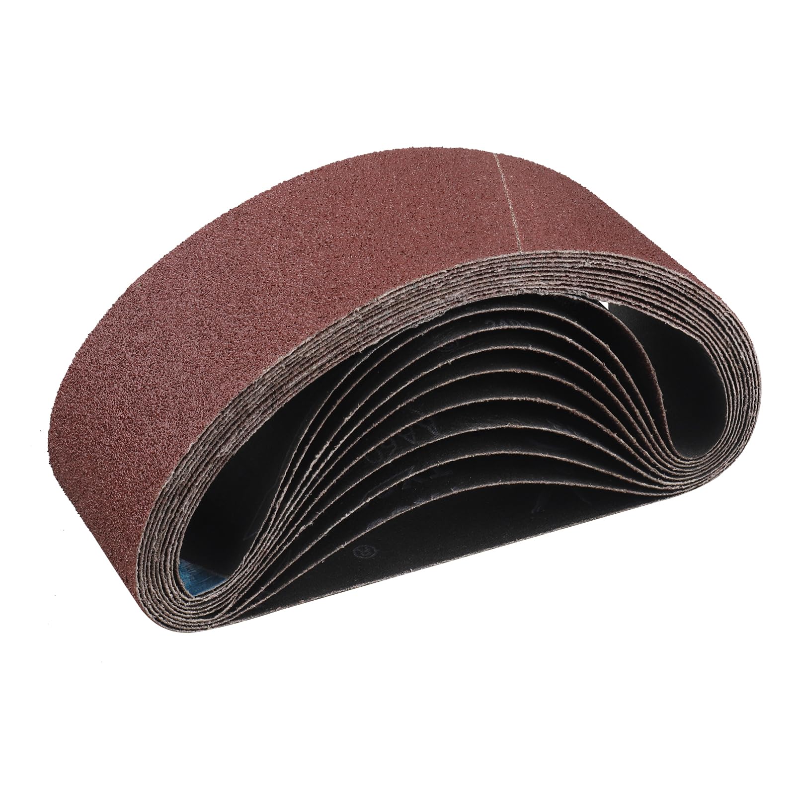 STEBRUAM Sanding Belt 75 x 533 mm,10PCS 60 Grit