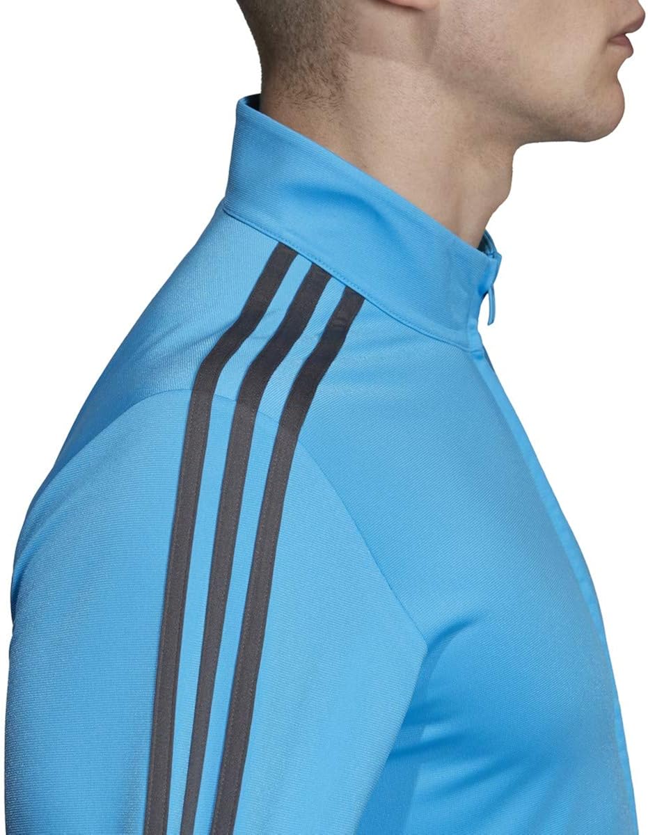 adidas Men's Essentials 3-stripes Color Blocked Tricot Track Jacket: Clothing