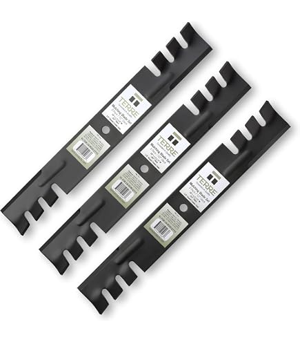 3-Pack Replacement Lawn Mower Blades – Fits Husqvarna 539 11 20-78 | 14-5/8” X 2-1/2”, 5-Point Star