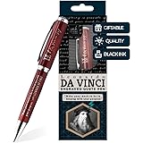 Leonardo Da Vinci Inspirational Quote Pen - Make Your Work to Be in Keeping with Your Purpose - Creative Gifts for Artists En