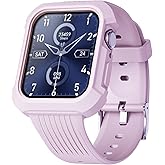 Bands Compatible with Apple Watch 38mm 40mm 41mm 42mm 44mm 45mm Series 9 8 7 6 5 4 3 2 1 SE SE2 Replacement Strap for iWatch Sports Bands with Case Men Women