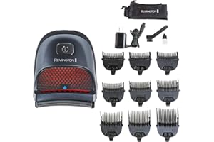Remington Shortcut Pro Hair Cutting Kit, 14 Piece Self Haircut Kit, Hair Clippers, Hair Trimmers, HC4250