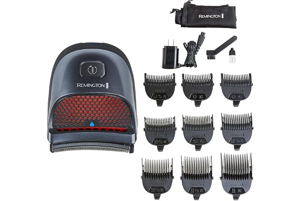 Remington Shortcut Pro Hair Cutting Kit, 14 Piece Self Haircut Kit, Hair Clippers, Hair Trimmers, HC4250