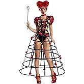 Party King Womens Party King Women's Caged Heart Queen Costume