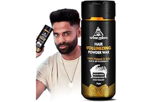urbangabru Hair Volumizing Powder Wax Strong Hold | Matte Finish | 100% Natural & Safe Hair Styling Powder (5 g (Pack of 1))