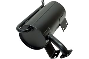 Red Hawk MUF-0001 Muffler Compatible With/Replacement For E-Z-GO TXT and Medalist 1994-2003, 4-cycle and gas 25530G1, 26344G01, 72019G01 Golf Carts