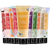 DincherBel 10 Pack Hydrating Hand Cream Set- Travel Size Non-Greasy Hand Lotion Set for Dry Skin, Instant Moisturizing Fragrance Hand Cream for Women, 1.0 oz/30 ml