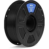 ELEGOO PETG 3D Printer Filament 1.75mm Black 1KG | Dimensional Accuracy is held to +/- 0.02mm, and This Single 1kg Spool (2.2lbs) is Designed to fit for Most FDM 3D Printers.