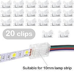 Flutesan RGB LED Light Strip Connectors 20
