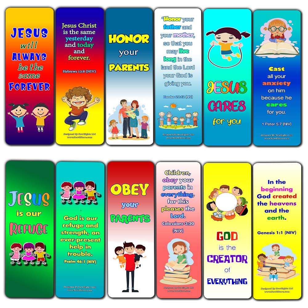 Bible Verses Every Kid Should Know Bookmarks (30-Pack)