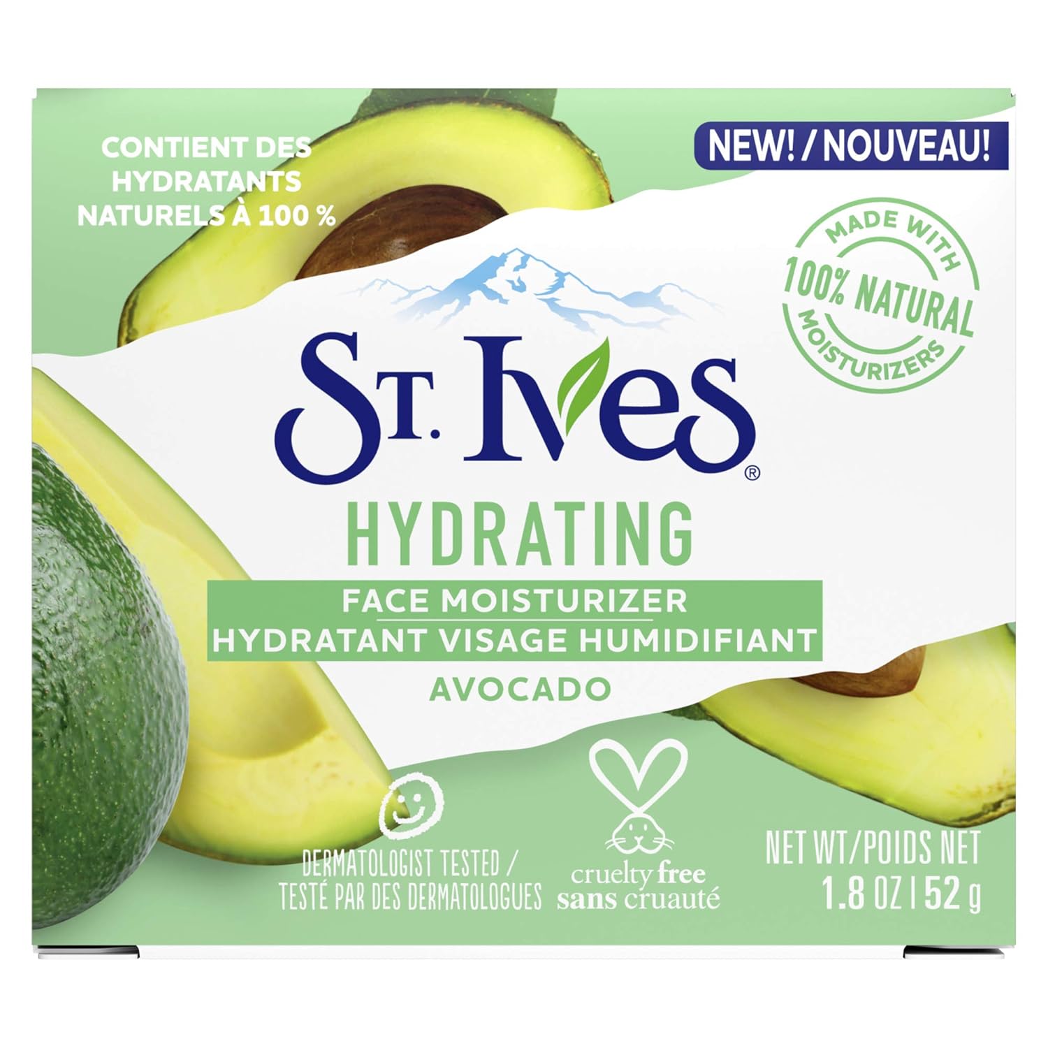 st ives avocado face moisturizer ingredients