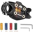 MEROCA Suspension Stem for Bikes, Shock-Absorbing Bicycle Handlebar Stem, Bike Stem Mountain Bike Stem Short Handlebar Stem for Road Bikes, MTB, BMW, Gravel Bikes, Ebike