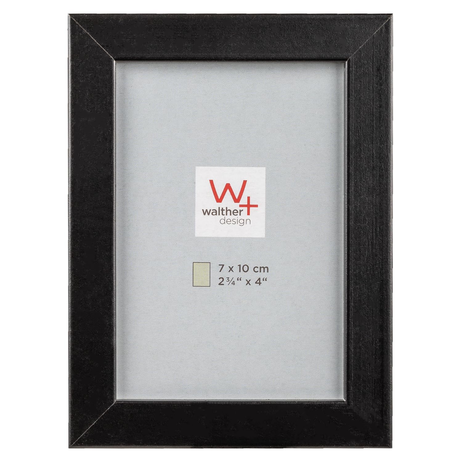 walther design Picture Frame Black 7 x 10 cm Peppers Wooden Frame BP710B