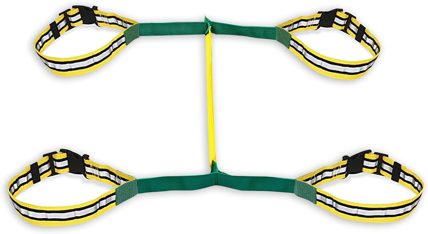 Walkodile Safety Web (6 child), Kid's Walking Rope. Teacher Designed. Premium Quality. Includes Free Learning Games for Walks Guide