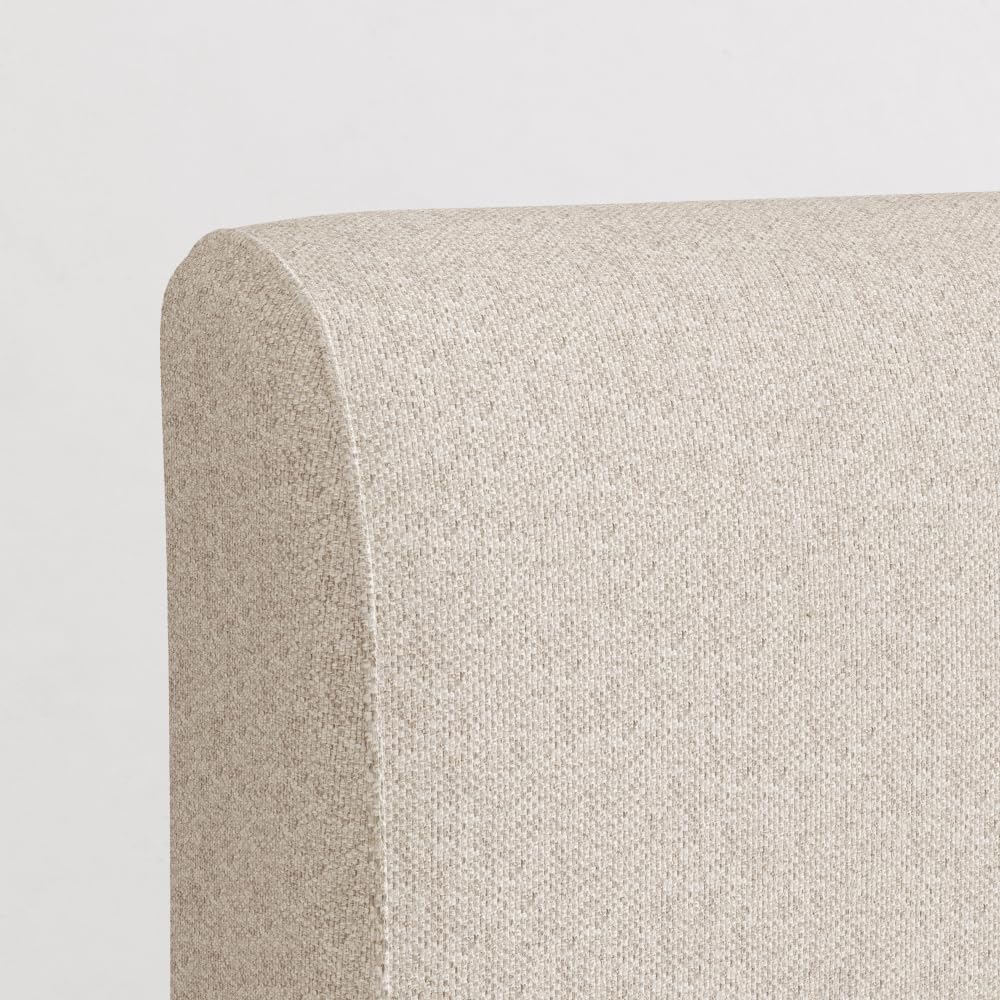 Photo 1 of Nectar Upholstered Headboard - King - Linen - Attachable to Bamboo Bed Frame (Sold Seperately) - Easy Tool Free Set Up - Contemporary and Durable