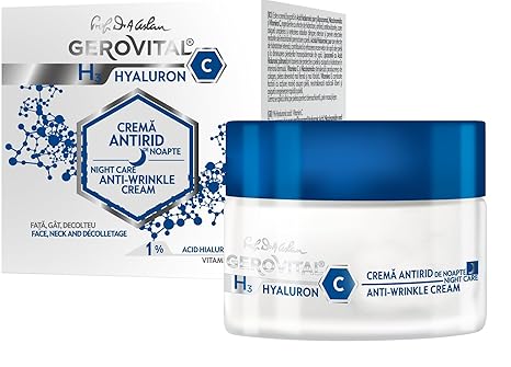 Creme Anti-Falten Nacht – GEROVITAL H3 Hyaluron C -
