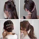 Leikedun 6Pcs Large Banana Hair Clips Strong Hold for All Hair Types view 4