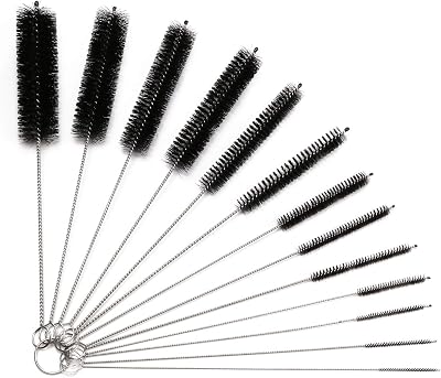 Vicloon 13 Pcs Bottle Cleaning Brushes Nylon Tube Brush Set 21 cm