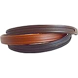 SIE10mm Empty Channel Browbands for Black Bridles 16" Full Horse