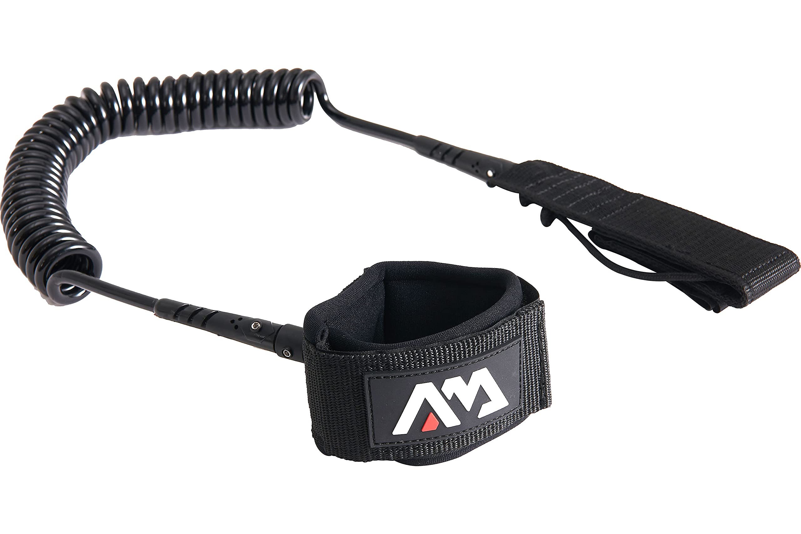Aqua Marina Paddle Board Coil Leash, 305 cm Length x 7 mm Diameter, Black