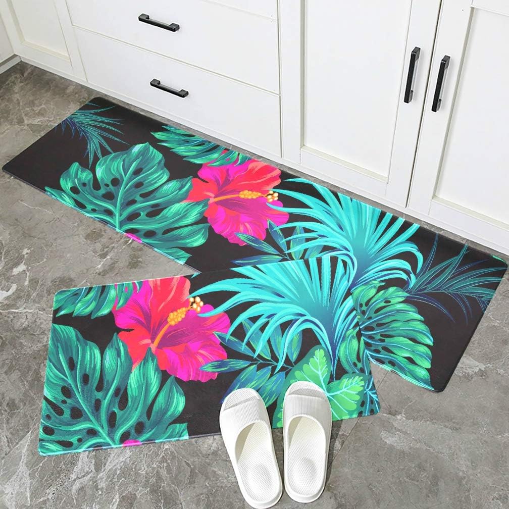 Juego de 2 piezas Alfombrilla para el piso de la cocina Increíble