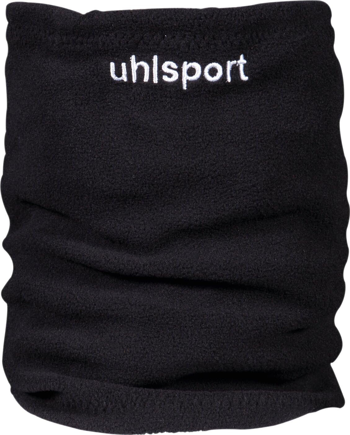 Uhlsport Unisex Adult Fleece tube Fleece Scarf - Black, One Size