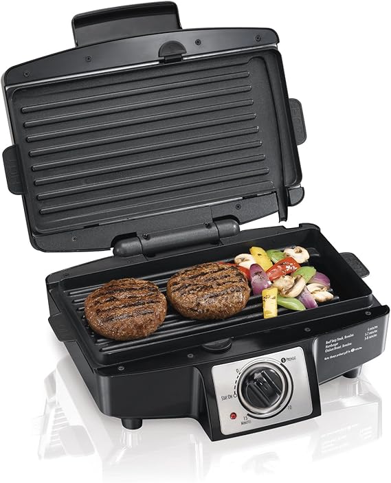 Hamilton BeachProctor Silex 25332 Indoor Grill Amazon.co.uk Kitchen