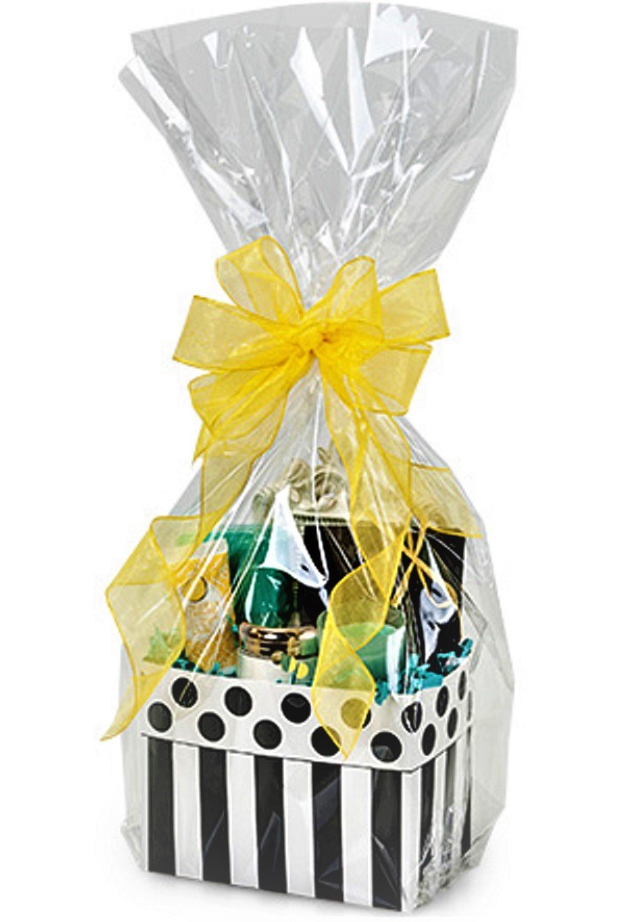 10 Clear Cello/cellophane Basket Bags 20 x 30 inch Large