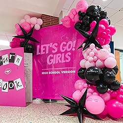 Awenztech Hot Pink Balloons 12 inch, Hot Pink Latex