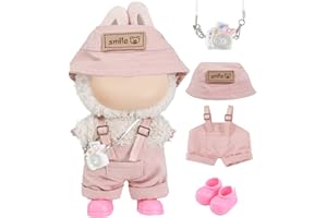 GYOTHRIG Cute Doll Clothes for Labubu Outfits La Boo-Boo Labooboo Women Birthday Party Decoration Gift Female Friend Coworker Christmas Xmas Ideas Close BFF Work Bestie Soul Sister Cool Unique Funny Present
