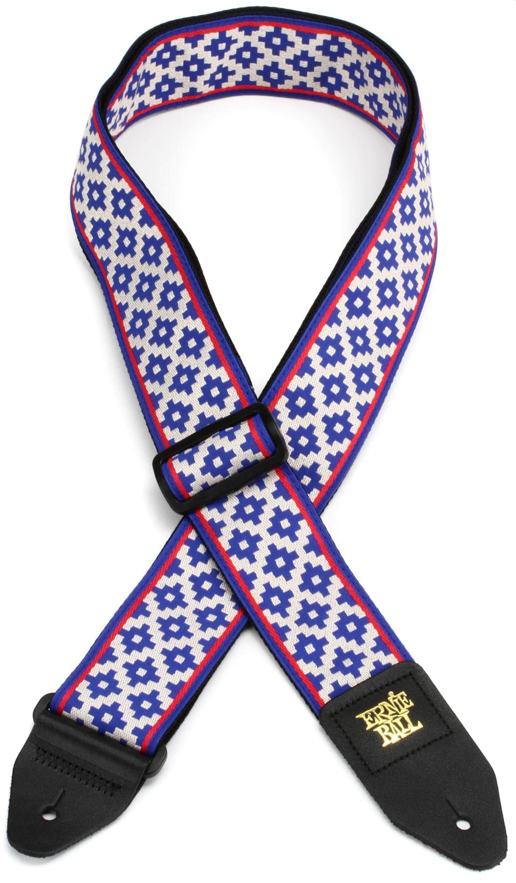 Ernie Ball Blue Crux Jacquard Guitar Strap — image 1