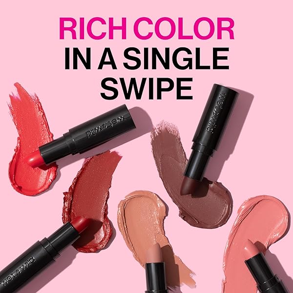 WET N WILD MEGA LAST MATTE LIP COLOR, SEMI MATTE HYALURONIC ACID INFUSED, LONG LASTING FULL COVERAGE FOR A NOURISHING POUT, CRUELTY-FREE & VEGAN – CHERRY PICKING
